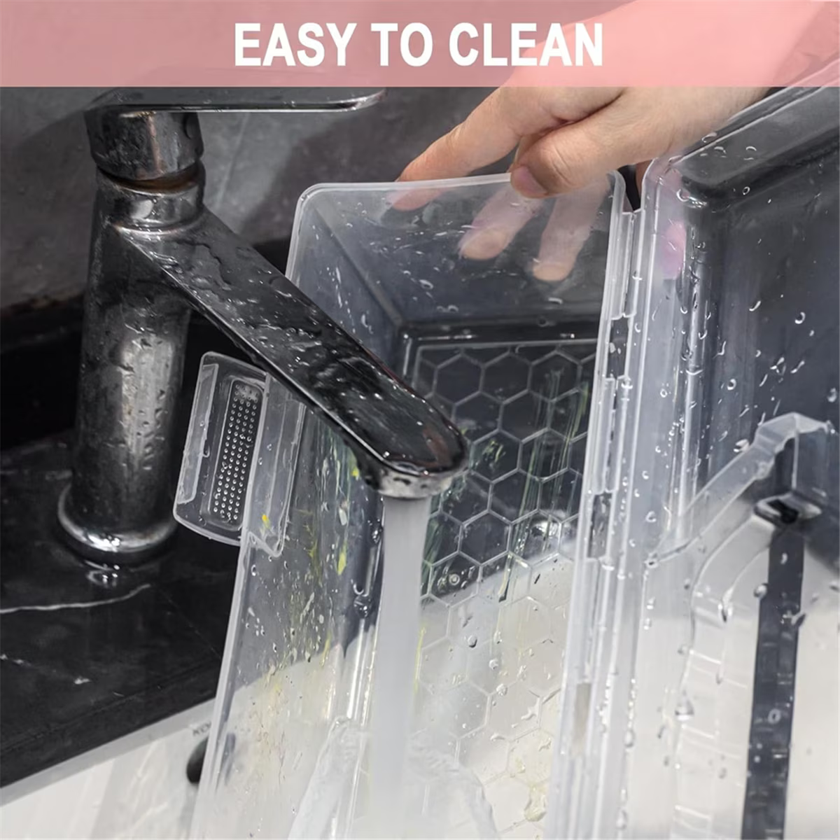 Acrylic Paint Storage Box, 30 Bottle Capacity Acrylic Paint Storage Box for 2 Fluid Ounces Acrylic Paint,Storage Box